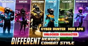 Cyber Hunter Mod APK 2023 (Unlimited Money/Unlocked All) 4