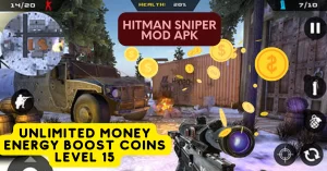 Hitman Sniper Mod APK Latest 2023 Unlimited Money All Guns Unlocked 1