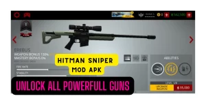 Hitman Sniper Mod APK Latest 2023 Unlimited Money All Guns Unlocked 3