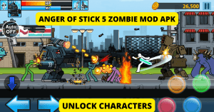 Anger Of Stick 5 Zombie Mod APK Latest (Unlimited Money) 4
