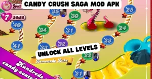 Candy Crush Saga Mod APK latest version (Unlimited Everything) 4