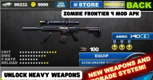 Zombie Frontier 4 Mod APK Latest 2023 (Unlimited Money/Gold) 4