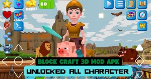 Block Craft 3D MOD APK Latest 2023 (Unlimited Money/Gems) 4