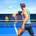 Tennis clash mod apk featured image