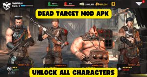 Dead Target Mod APK Latest Version(Unlimited Money+Diamonds) 3