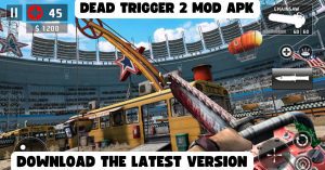 Dead Trigger 2 Free Mod APK Latest (Unlimited Coins+Gems) 2