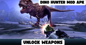 Dino Hunters Deadly Shores Mod APK Latest 2023Unlimited Weapon 4