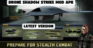 Drone Shadow Strike MOD APK 2023(Unlimited Money/Gold) 1