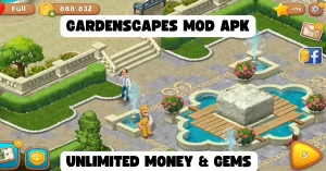Gardenscapes Mod APK 2023 Version (Unlimited Coins/Stars) 1
