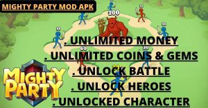 Mighty Party Mod Apk 2023 (Unlimited Money/Gems) 4