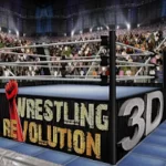 wrestling revolution 3d mod apk featured image