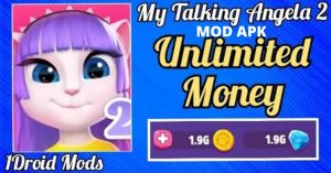 My Talking Angela 2 Mod APK Latest (Unlimited Money Free All) 3