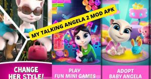 My Talking Angela 2 Mod APK Latest (Unlimited Money Free All) 4