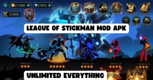 League of Stickman Mod Apk Latest 2023 (Free Shopping) 2