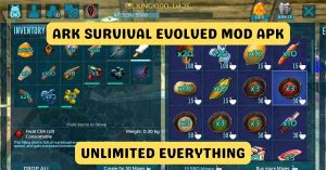 Ark Survival Evolved Mod APK 2023 (Unlimited Money/Menu) 2