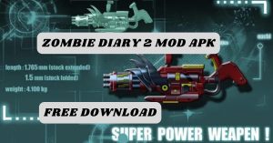 Zombie Diary 2 Evolution Mod APK Unlimited Coins Free Download 1