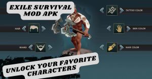 Exile Survival Mod APK Latest 2023 (Unlimited Energy Free Craft) 4