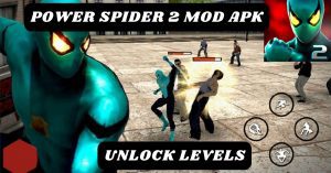 Power Spider 2 Mod Apk Latest 2023 Unlimited Gems/Money 4