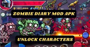 Zombie Diary Mod APK Unlimited Money 100% Working/Tested) 4