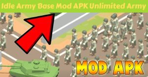 Idle Army Base Mod APK 2023 Unlimited Money Free Shopping 3