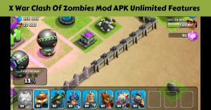X-War: Clash Of Zombies Mod APK (Unlimited Crystals) 2